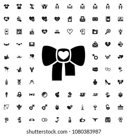 bow icon icon illustration isolated vector sign symbol