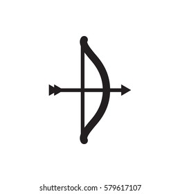 bow icon illustration isolated vector sign symbol