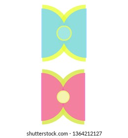 Bow icon isolated on white background. Bow icon in trendy design style. Bow vector icon modern and simple flat symbol for web site, mobile, logo, app, UI. Bow icon vector illustration, EPS10.