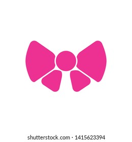 bow icon, logo design template