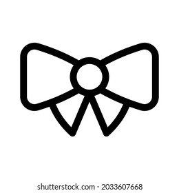 bow icon or logo isolated sign symbol vector illustration - high quality black style vector icons
