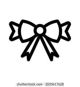 bow icon or logo isolated sign symbol vector illustration - high quality black style vector icons
