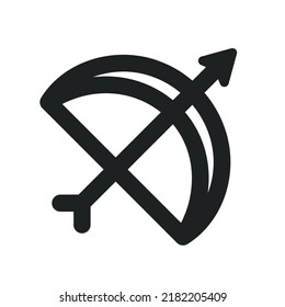 Icono de plegado con estilo de contorno