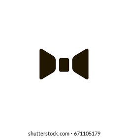 bow icon. sign design
