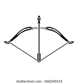 Bow icon. Simple illustration of bow vector icon for web
