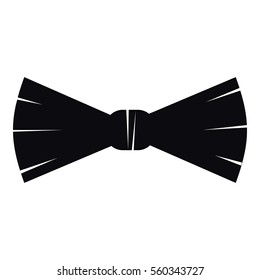 Bow icon. Simple illustration of bow vector icon for web