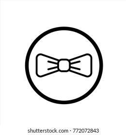 Bow icon in trendy flat style isolated on background. Bow icon page symbol for your web site design Bow icon logo, app, UI. icon Vector illustration, EPS10.