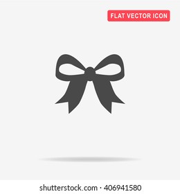 Bow icon. Vector concept illustration for design.