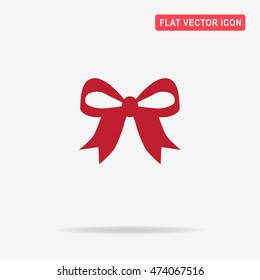 Bow icon. Vector concept illustration for design.