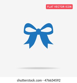 Bow icon. Vector concept illustration for design.