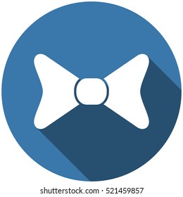 Bow Icon Vector flat design style