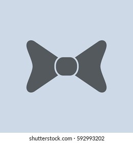 Bow Icon Vector flat design style