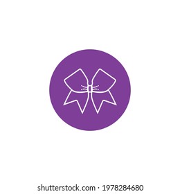 Bow icon ,vector illustration design template eps10