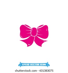 Bow icon vector illustration eps10.