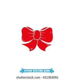 Bow icon vector illustration eps10.