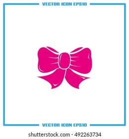 Bow icon vector illustration eps10.