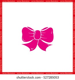 Bow icon vector illustration eps10.