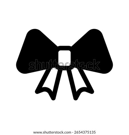 Bow Icon Vector Symbol Design Illustration