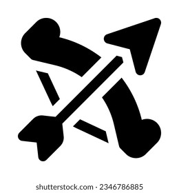 bow icon for your website, mobile, presentation, and logo design.
