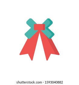 Bow icons with flat style