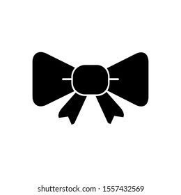 Bow icon,vector illustration. Flat design style. vector bow icon illustration isolated on White background, bow icon Eps10. bow icons graphic design vector symbols.