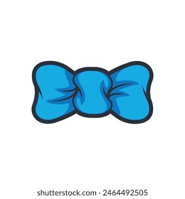 bow logo abstract symbol vector