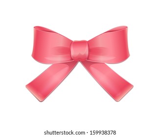 10,654 Pink satin ribbon bow Stock Vectors, Images & Vector Art ...