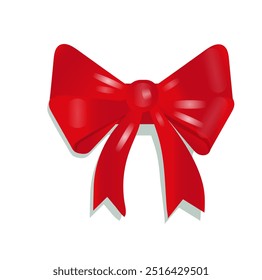 bow red ribbon, celebration, happy new year, flag, merry christmas