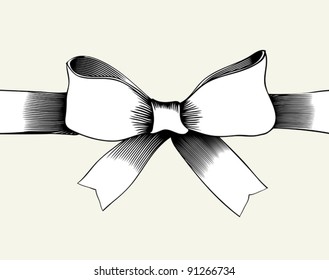 Bow Ribbon Stock Vector (Royalty Free) 91266734 | Shutterstock