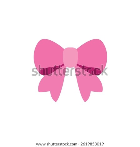 bow ribbon cute present vector symbol sign icon illustration emoji gift