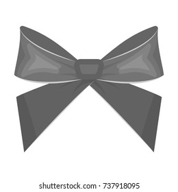 Bow, ribbon, decoration, and other web icon in monochrome style. Textile, decor, gift, icons in set collection.