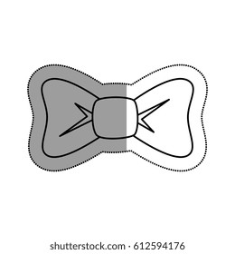 bow ribbon element icon