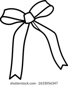 bow ribbon gift wedding Christmas present bowtie accessory 10069