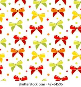Bow seamless background