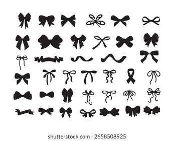 Formas de arco y Diseños de cinta en formato de Vector