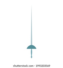 Bow for shooting arrow vector sport illustration vector icon. Sign shooting bow in flat style isolated white. Concept cartoon clip art equipment handgun tribal emblem war tool or cupid icon