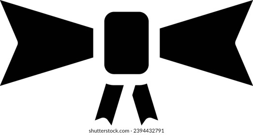 bow single vector line icon