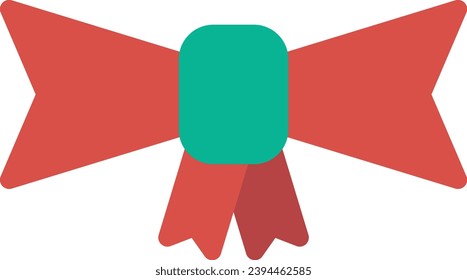 Bow single vector line icon