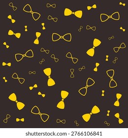 Bow tie art modern style trendy design ravishing vector background.eps