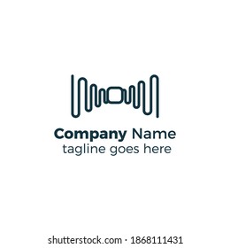 corbata de arco golpea el diseño de logotipo simple icono de ilustración vectorial línea