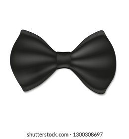 Bow Tie Black Classic Stock Vector (Royalty Free) 1300308697 | Shutterstock