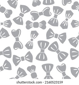 Bow Tie Black White Background Fashion Stock Vector (Royalty Free