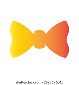 Bow tie colour on white background 03