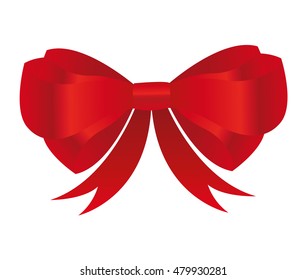 bow tie decoration icon vector illustration design