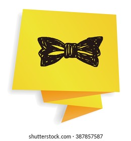 bow tie doodle