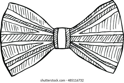 Bow tie doodle