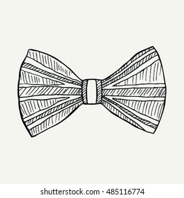 Bow tie doodle