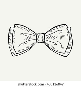 Bow tie doodle