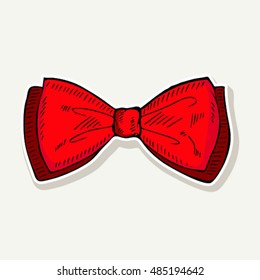 Bow tie doodle