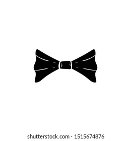 bow tie doodle hand drawing vector 